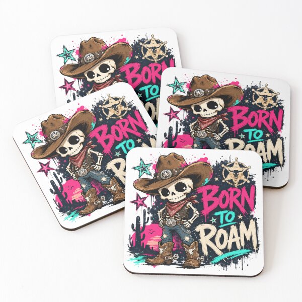 Item preview, Wild Soul Soft Paws | Skeleton Cowboy Cat Graffiti Design designed and sold by Tinosshop.