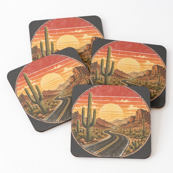 Item preview, Vintage Desert Road Trip Retro Southwest Adventure designed and sold by Golden Era Studio.