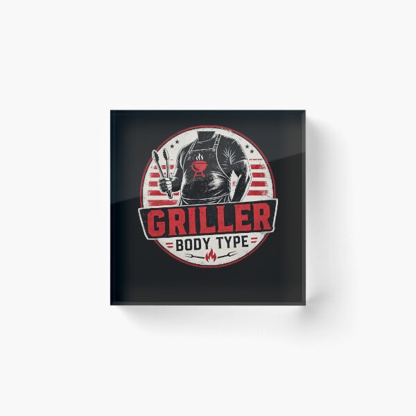 Item preview, Griller Body Type BBQ designed and sold by FreshPixelArt.