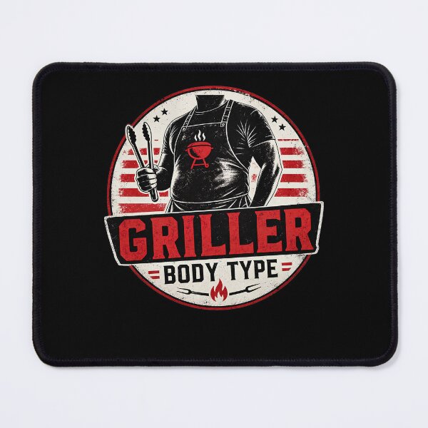Item preview, Griller Body Type BBQ designed and sold by FreshPixelArt.