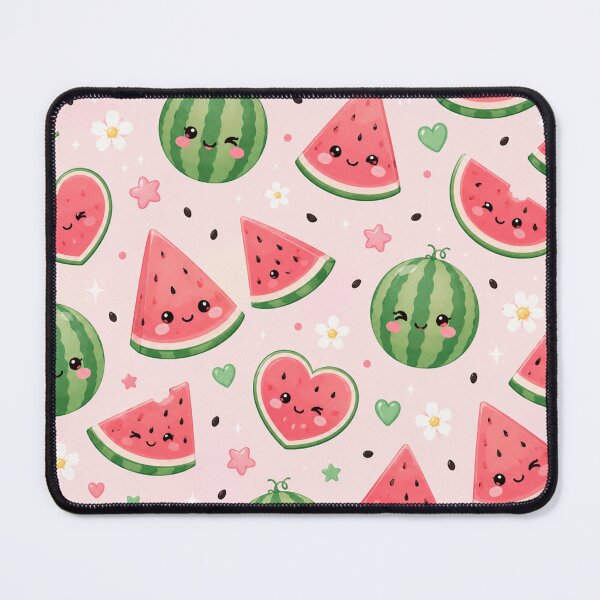 Item preview, Cute Kawaii Watermelon Pattern designed and sold by Aramdesing.