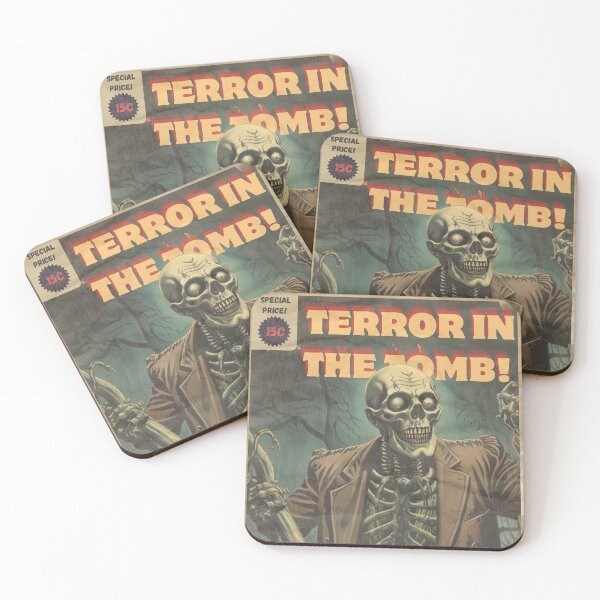 Item preview, Terror In The Tomb Horror Magazine Cover 1Edizione  designed and sold by 8MegaCreativeStudio.
