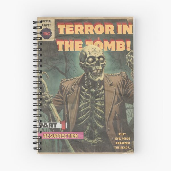 Item preview, Terror In The Tomb Horror Magazine Cover 1Edizione  designed and sold by 8MegaCreativeStudio.