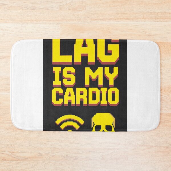 Item preview, *Lag Is My Cardio Funny Gamer WiFi Skull Transparent Design* designed and sold by Petringo.