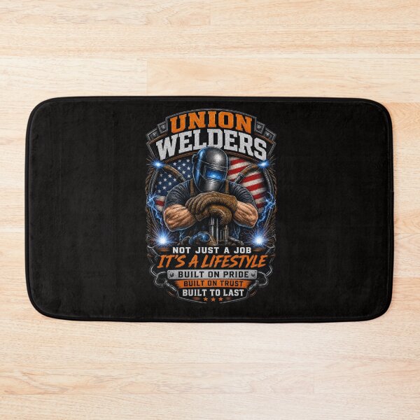 Item preview, Union Welders Built Strong With Skill And Pride Shirt | Blue Collar Welding Graphic designed and sold by LabCore.
