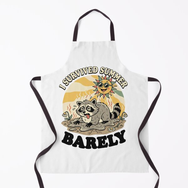 Item preview, Vintage Hot Summer Raccoon - I Survived Summer designed and sold by BumbleBloom7.
