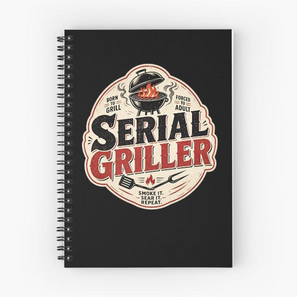 Item preview, Serial Griller BBQ designed and sold by FreshPixelArt.