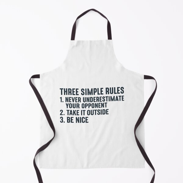 Item preview, Three Simple Rules designed and sold by CRINGEWORTHY TEES.