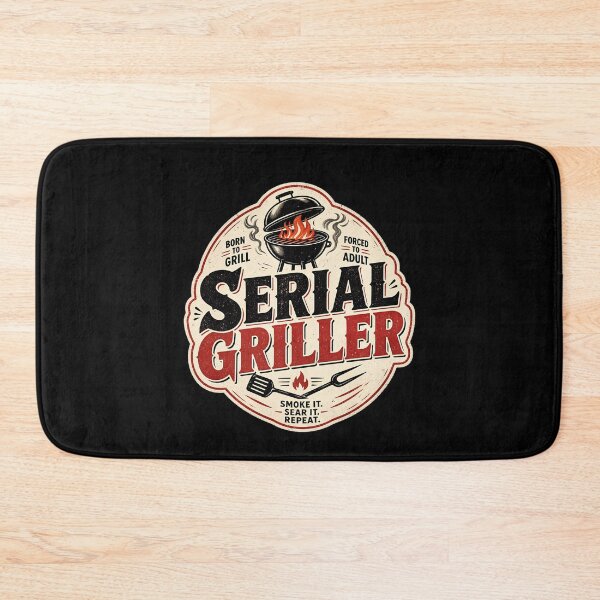 Item preview, Serial Griller BBQ designed and sold by FreshPixelArt.