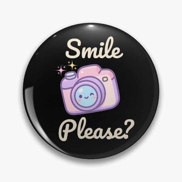 Item preview, Cute Kawaii Camera Smile Please Funny Photographer Retro Graphic designed and sold by Rehnair.