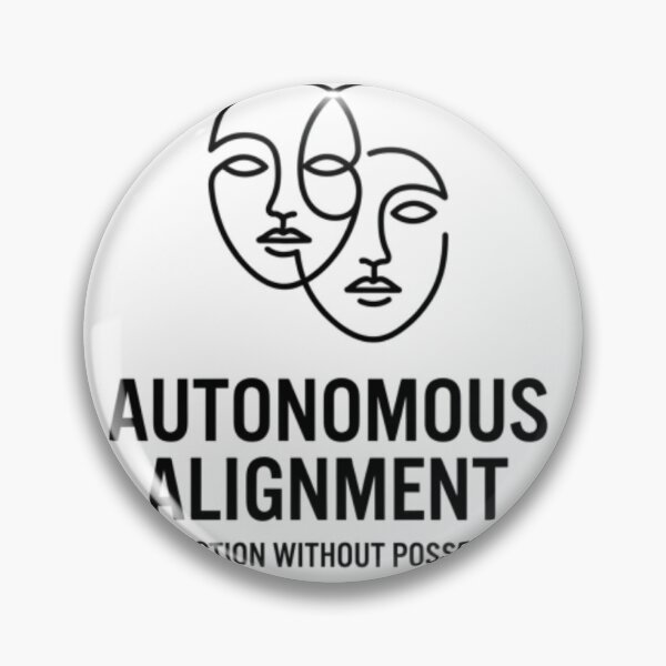 Item preview, Autonomous Alignment Connection Without Possession Line Art designed and sold by wynyproject.