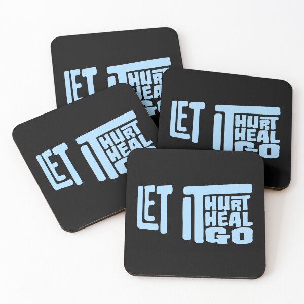 Item preview, Let It Hurt Let It Heal Let It Go Inspiring Quote designed and sold by shirt-o-mat.