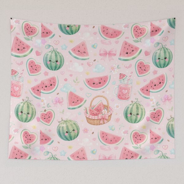 Item preview, Pastel Watermelon Dreams Pattern designed and sold by Aramdesing.
