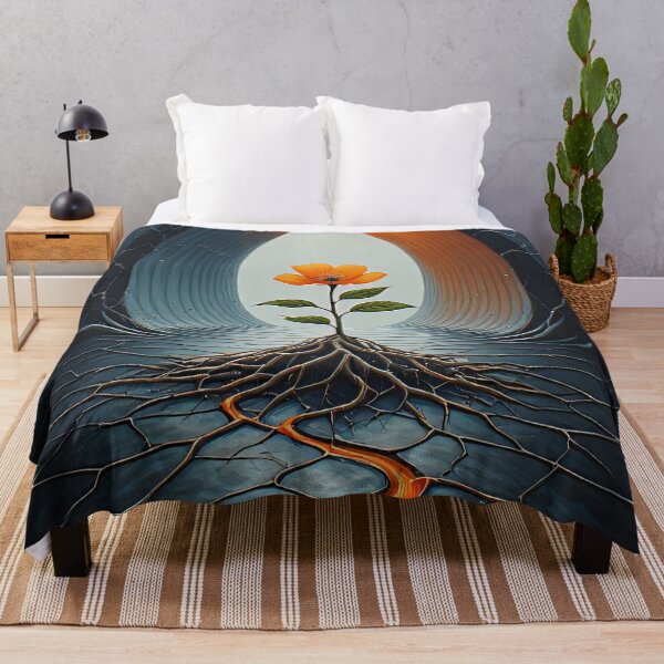 Item preview, The flower grows despite adverse circumstances. designed and sold by Mianku | Für das Leben.