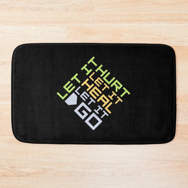 Item preview, Let It Hurt Let It Heal Let It Go Inspiring Quote designed and sold by shirt-o-mat.