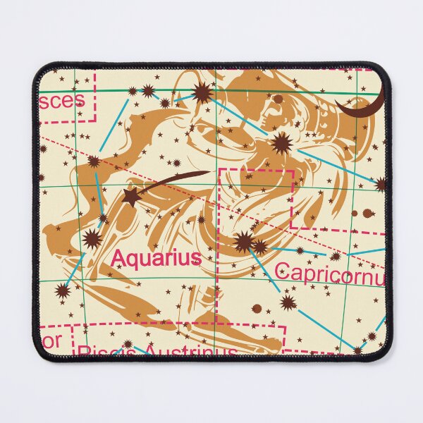 Item preview, Vintage Aquarius Constellation Map designed and sold by danielrospad.