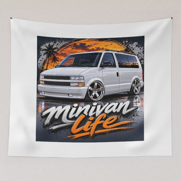Item preview, Minivan Astro  designed and sold by Resilient Roots Customs Oakland.