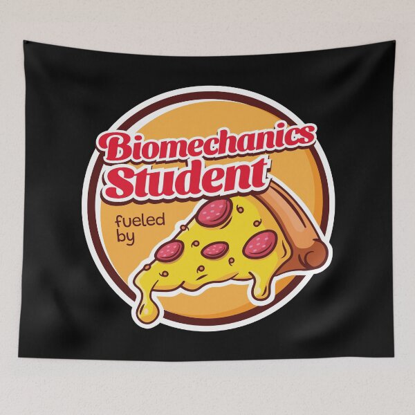 Item preview, Biomechanics Student Fueled By Pizza designed and sold by MaryAller.