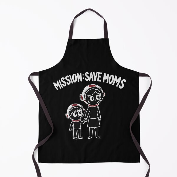 Item preview, Mission Save Moms Retro Astronauts designed and sold by ZuriRetroPrints.