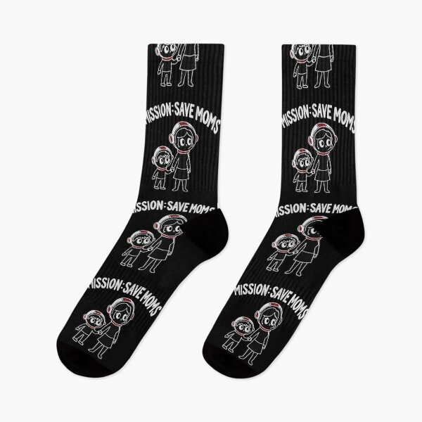 Item preview, Mission Save Moms Retro Astronauts designed and sold by ZuriRetroPrints.