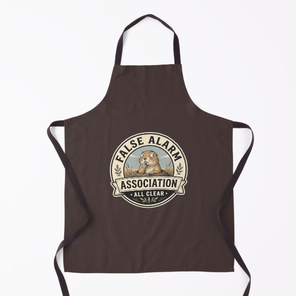 Item preview, False Alarm Association T-Shirt - All Clear Prairie Dog Vintage Badge Logo Design  designed and sold by Halejo68.