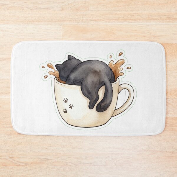 Item preview, Coffee Cat Spill designed and sold by YNAMREG.
