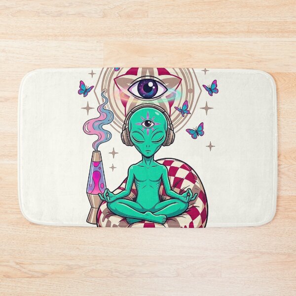 Item preview, Cosmic Frequency - Y2K Alien Meditation designed and sold by etermagico.