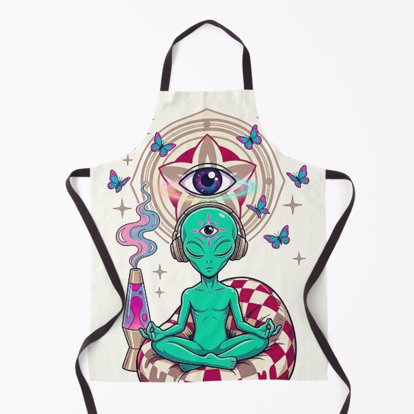 Item preview, Cosmic Frequency - Y2K Alien Meditation designed and sold by etermagico.