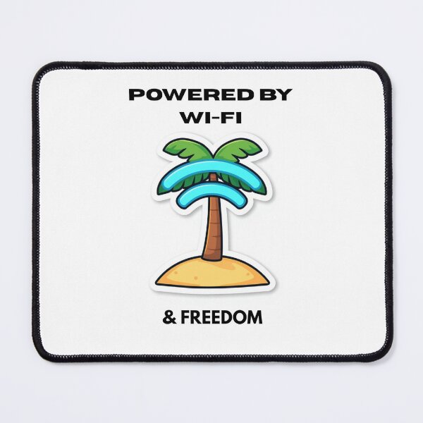 Item preview, Powered By Wifi And Freedom Remote designed and sold by caffeinepixels.