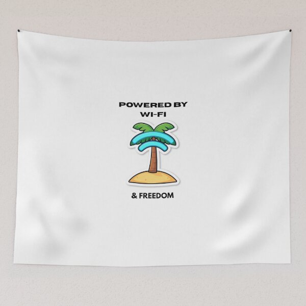 Item preview, Powered By Wifi And Freedom Remote designed and sold by caffeinepixels.