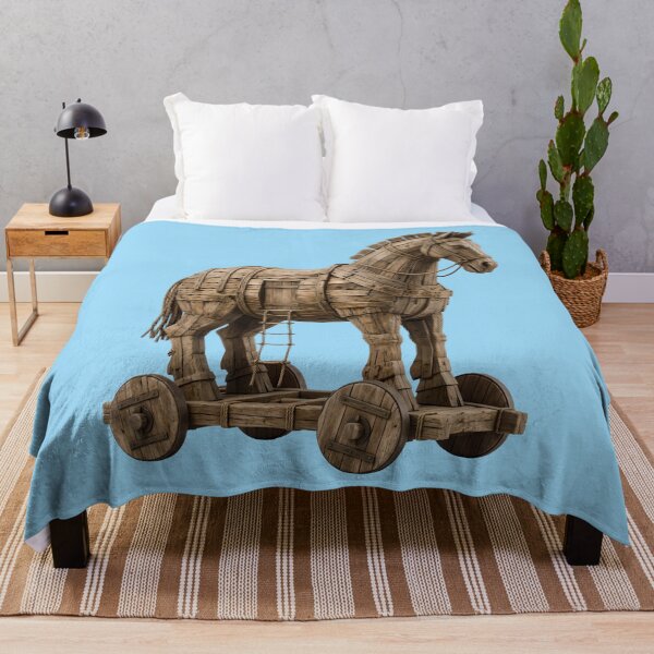 Item preview, Ancient Greece Trojan Horse Design. designed and sold by Utopian-Magic.