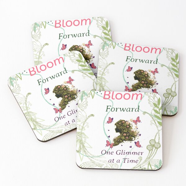 Item preview, Bloom Forward One Glimmer at a Time designed and sold by Lantern Meadow Designs.