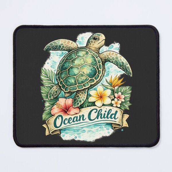 Item preview, Ocean Child Vintage Sea Turtle designed and sold by Mr Lee.