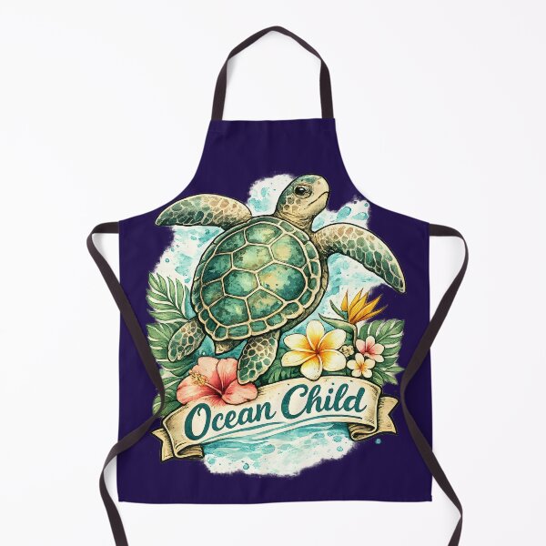 Item preview, Ocean Child Vintage Sea Turtle designed and sold by Mr Lee.