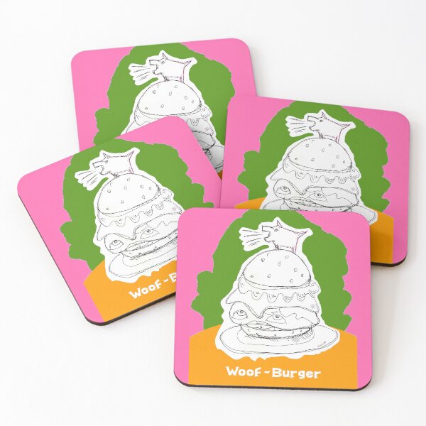 Item preview, Woof-Burger (Drawing by ACCI) designed and sold by VanyssaGraphics.