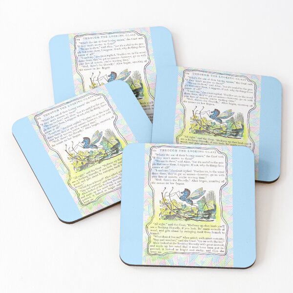Item preview, Alice in Wonderland Rocking Horsefly designed and sold by collageDP.