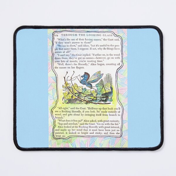 Item preview, Alice in Wonderland Rocking Horsefly designed and sold by collageDP.