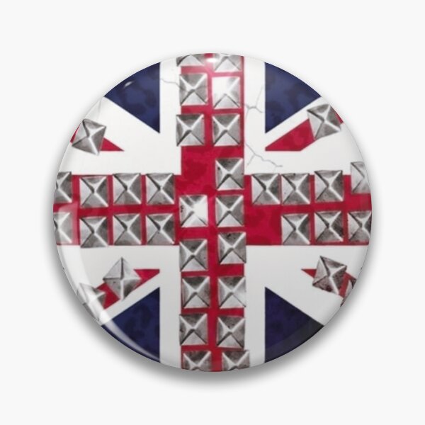 Item preview, Studded UK Flag designed and sold by pvnkfl3sh.