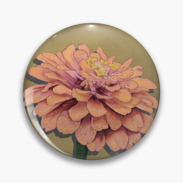 Item preview, Stippled Zinnia designed and sold by DaisyEverbright.