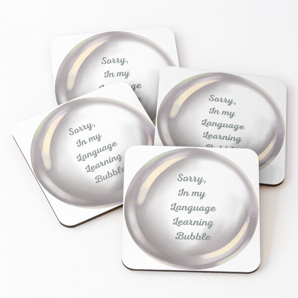Item preview, Sorry, in a language learning bubble designed and sold by serenebookworm.