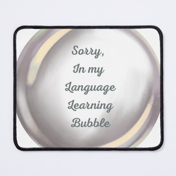 Item preview, Sorry, in a language learning bubble designed and sold by serenebookworm.