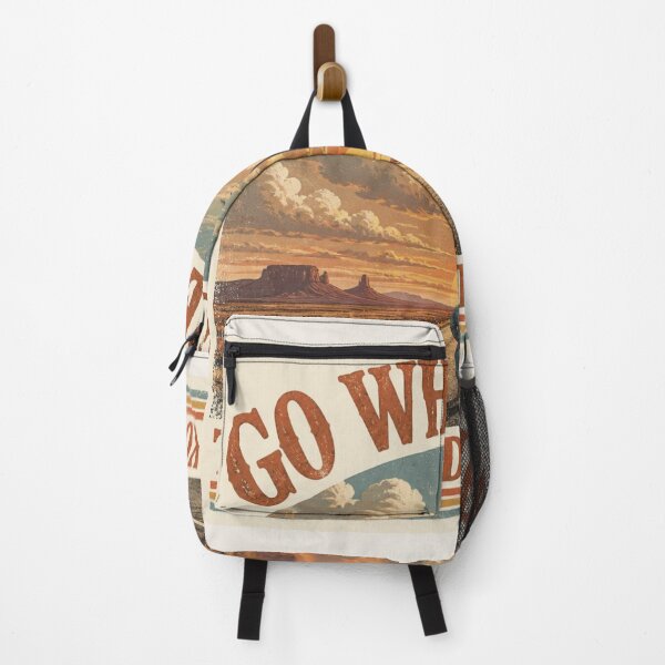 Item preview, Go Wherever The Wind Takes You Retro Vintage Adventure T-Shirt | Open Road Tee designed and sold by SunnyDesign82.