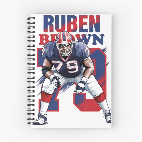 Item preview, Buffalo Trench Legend No. 79 – Retro 90s Football Lineman Art designed and sold by Thogan0416.