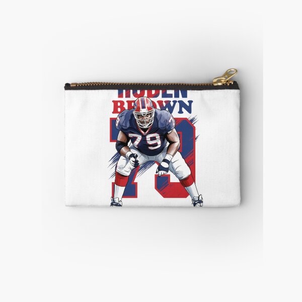 Item preview, Buffalo Trench Legend No. 79 – Retro 90s Football Lineman Art designed and sold by Thogan0416.