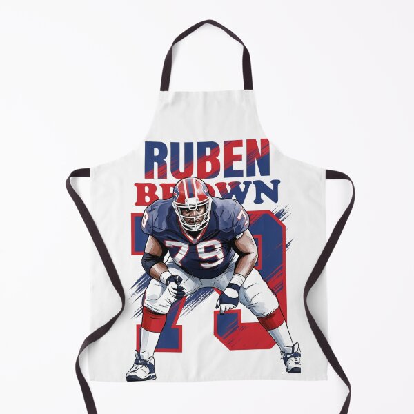 Item preview, Buffalo Trench Legend No. 79 – Retro 90s Football Lineman Art designed and sold by Thogan0416.