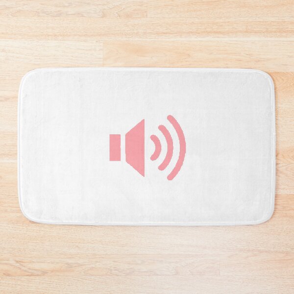 Item preview, Pastel Pink Aesthetic Minimalist Volume Icon designed and sold by AstronautMerch.