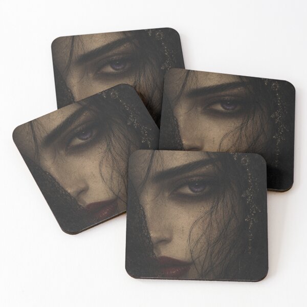 Item preview, Moody Dark Feminine Portrait designed and sold by VelarisMoon.