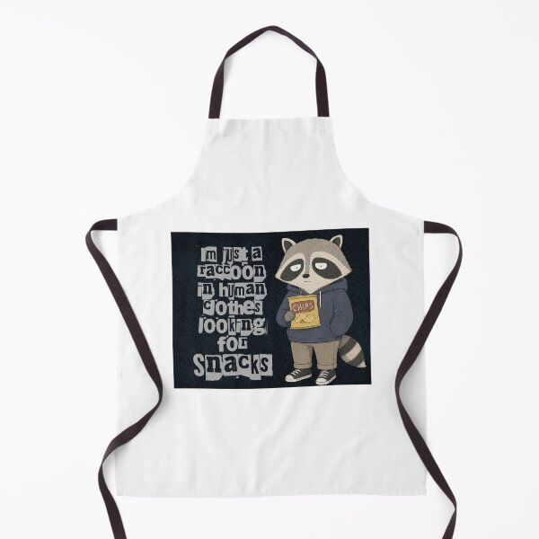 Item preview, Funny Hungry Raccoon Tee designed and sold by TheSnarkyShark.