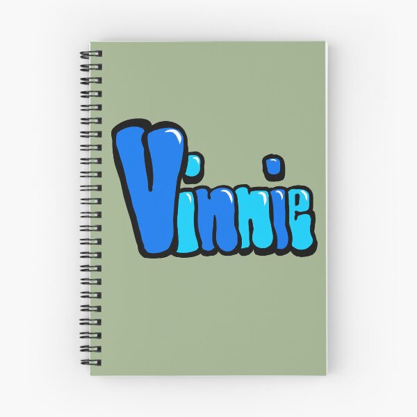 Item preview, Nombre Vinnie en tipografía Blue Graffiti Bubble Letters designed and sold by Artonmytee.