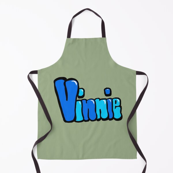 Item preview, Vinnie name in Blue Graffiti Bubble Letters typography  designed and sold by Artonmytee.